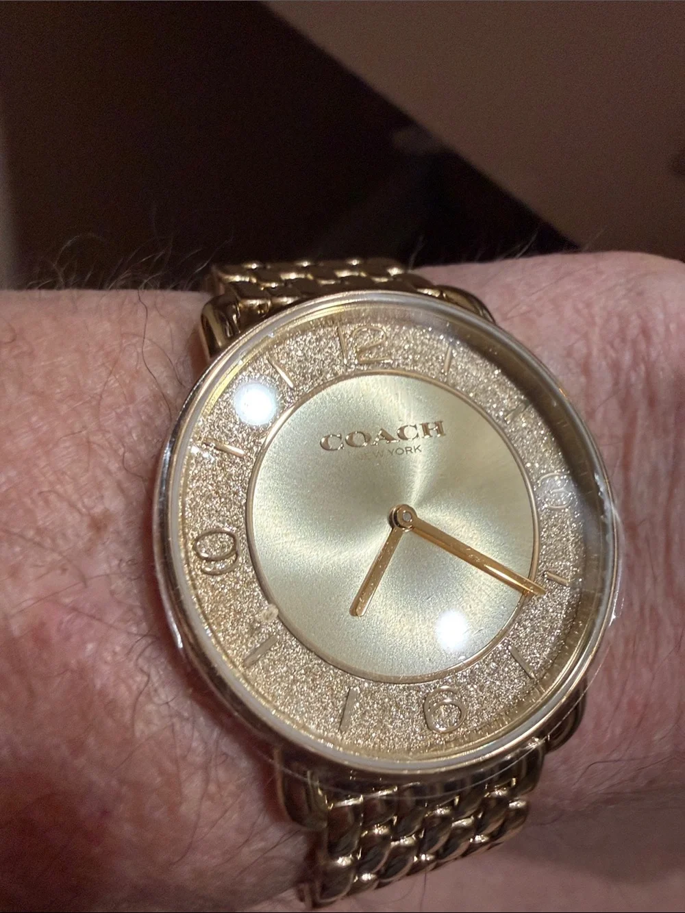 Coach stylish watch